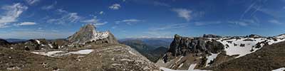 on my way to the Grand Veymont, highest poiunt of the Vercors,  France